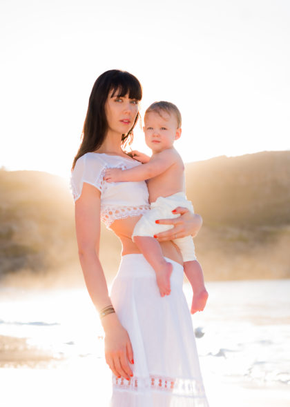 private photo session beach portraits. Vanessa and Elliot at Saline beach