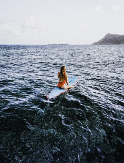 Tropical surf art St Barth – freedom and ocean colors