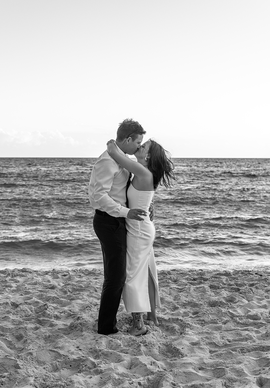 Wedding beach party in St Barth